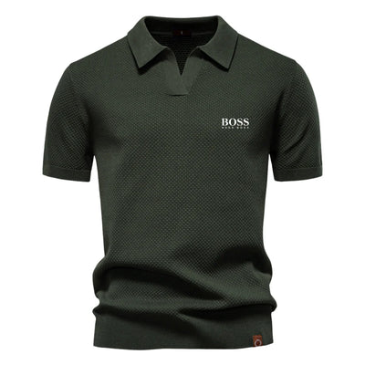 Raffinata polo casual in maglia