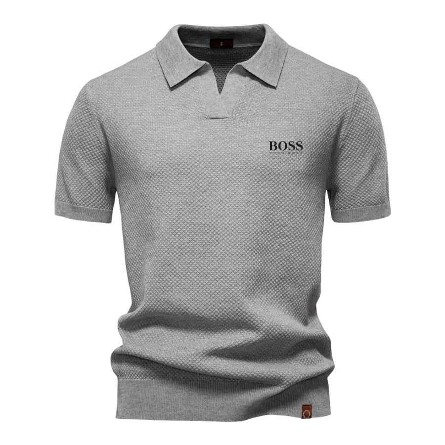 Raffinata polo casual in maglia