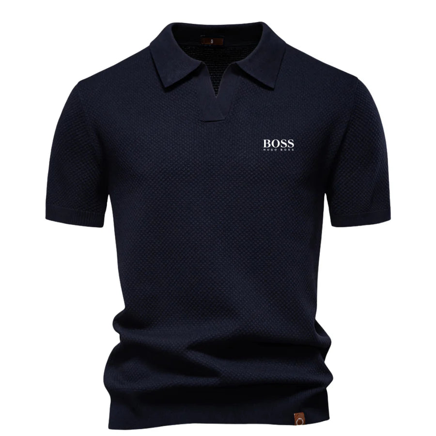 Raffinata polo casual in maglia