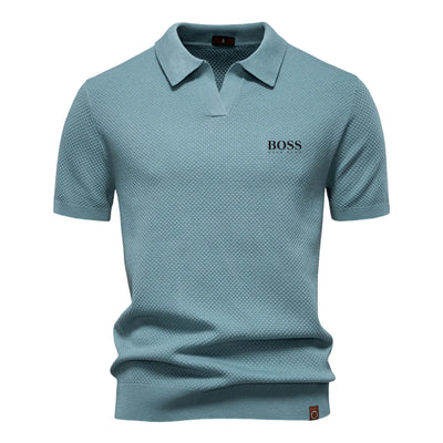 Raffinata polo casual in maglia