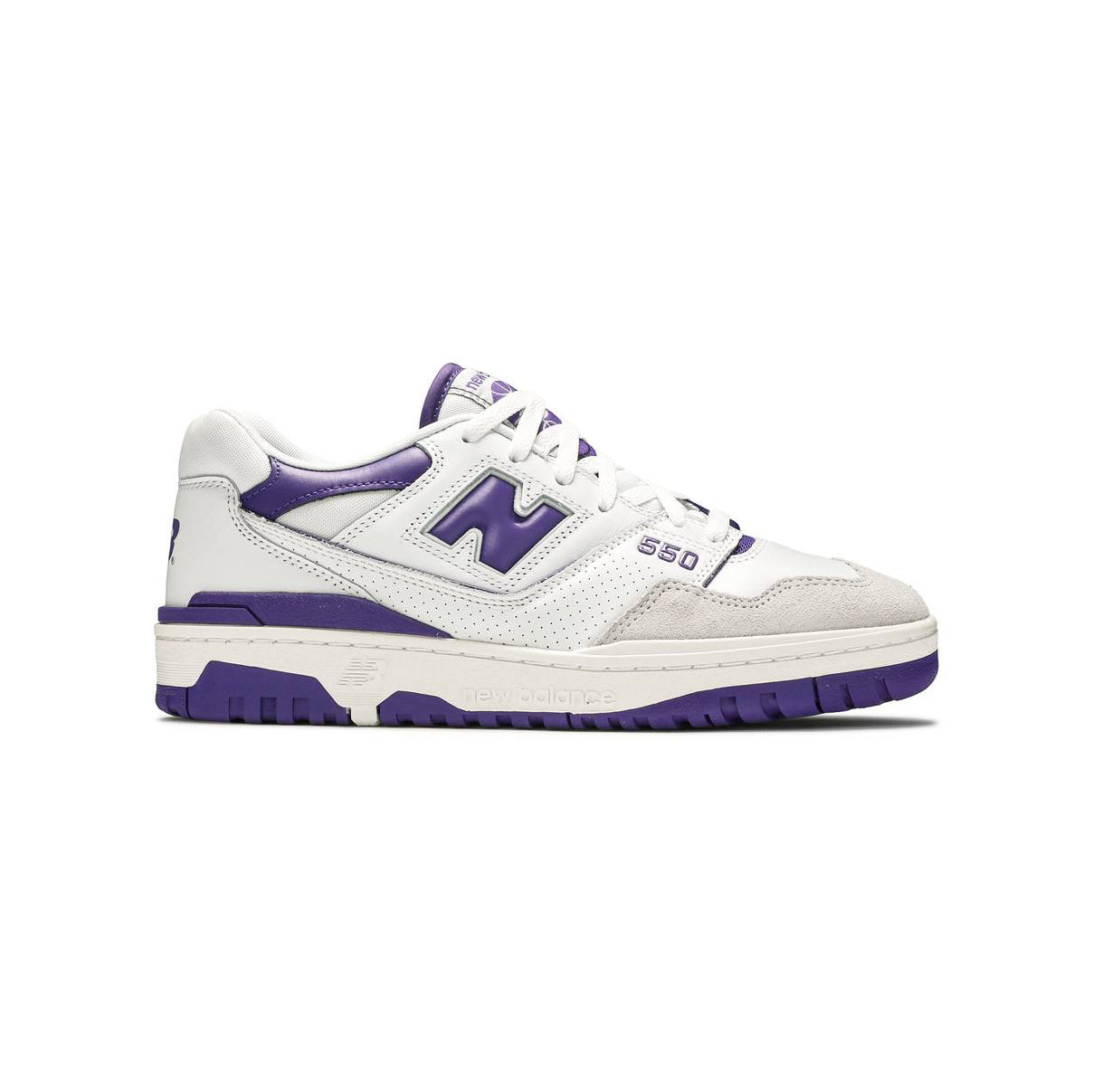 New Balance 550 White Purple