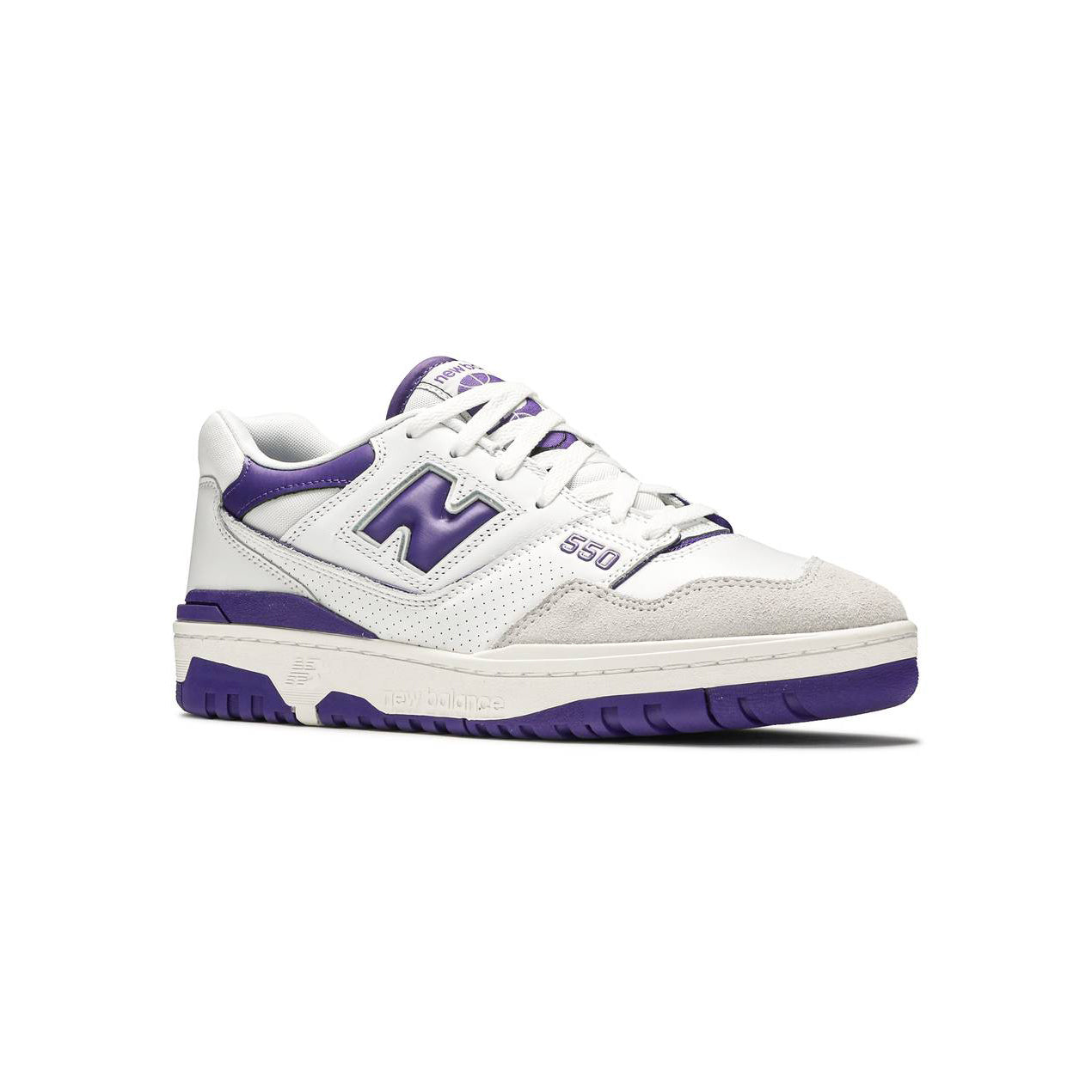 New Balance 550 White Purple