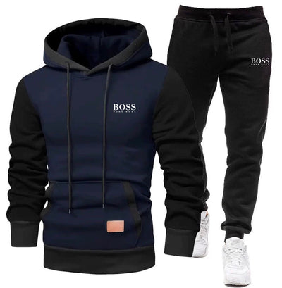 Set tuta uomo con cappuccio e jogger