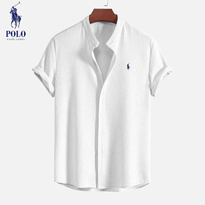 Confortevole camicia in maglia rilassata
