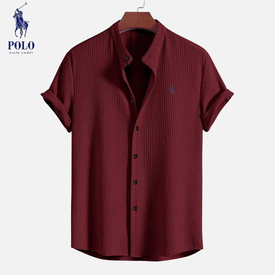Confortevole camicia in maglia rilassata